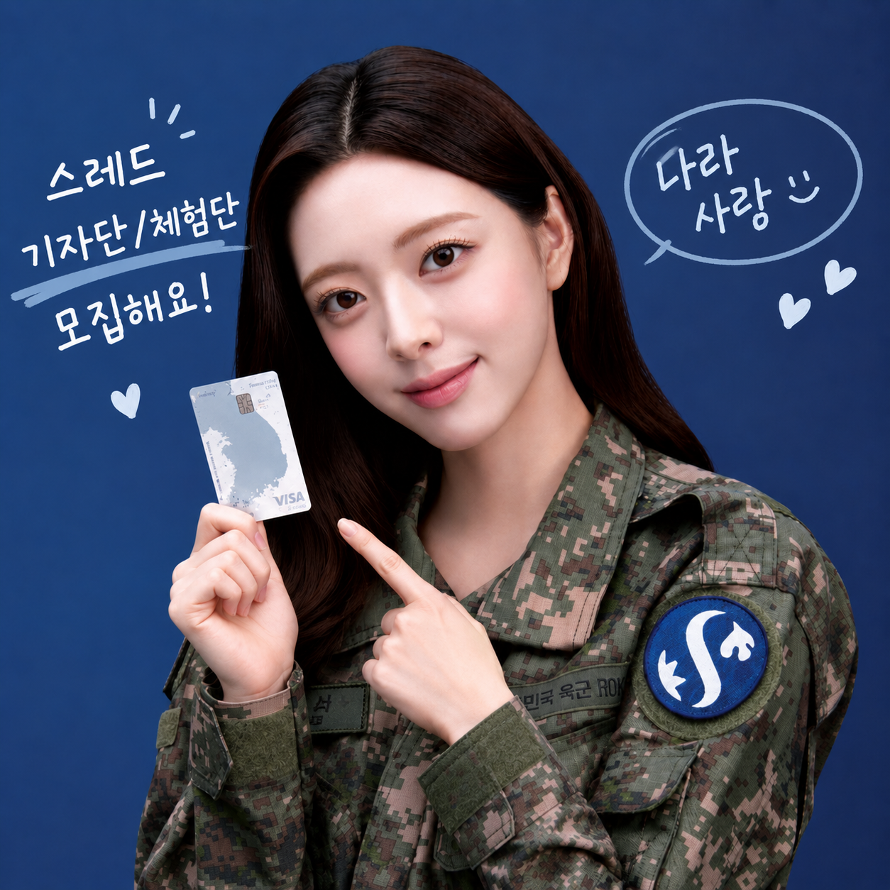 [원고료/스레드] 신한은행 나라사랑카드 스레드 기자단/체험단 모집합니다.